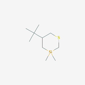 5-tert-Butyl-3,3-dimethyl-1,3-thiasilinane