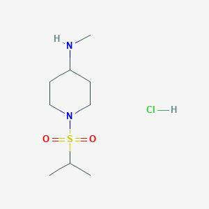 1-(Isopropylsulfonyl)-N-methylpiperidin-4-amine hydrochloride