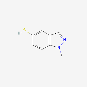 1-Methyl-1h-indazole-5-thiol