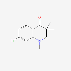 7-Chloro-1,3,3-trimethyl-1,2,3,4-tetrahydro-4-quinolinone