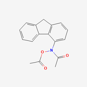 N-(Fluoren-4-yl)acetohydroxamic acetate