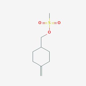 molecular formula C9H16O3S B1394416 (4-Methylenecyclohexyl)methyl methanesulfonate CAS No. 1228182-62-4