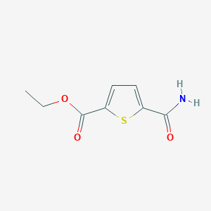 Ethyl 5-carbamoylthiophene-2-carboxylate