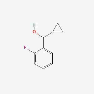 molecular formula C10H11FO B1394451 Cyclopropyl(2-fluorophenyl)methanol CAS No. 844470-89-9
