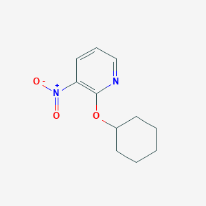 B1394461 2-(Cyclohexyloxy)-3-nitropyridine CAS No. 147143-55-3