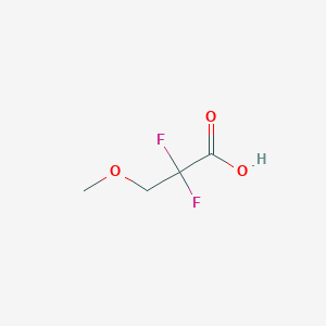 B1394474 2,2-Difluoro-3-methoxy-propionic acid CAS No. 785712-17-6