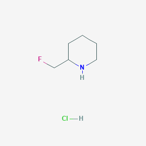 B1394477 2-(Fluoromethyl)piperidine hydrochloride CAS No. 886216-73-5