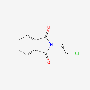 molecular formula C10H6ClNO2 B13944856 1H-Isoindole-1,3(2H)-dione, 2-(2-chloroethenyl)- CAS No. 20583-44-2