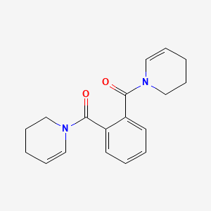 Pyridine, 1,1'-(1,2-phenylenedicarbonyl)bis(1,2,3,4-tetrahydro-