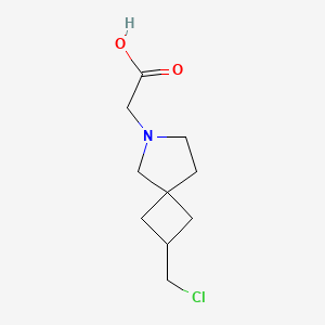 2-(2-(Chloromethyl)-6-azaspiro[3.4]octan-6-yl)acetic acid