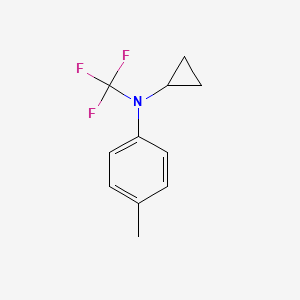 N-cyclopropyl-4-methyl-N-(trifluoromethyl)aniline