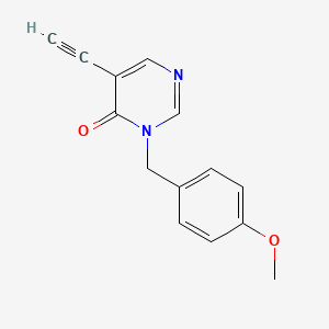 5-Ethynyl-3-(4-methoxybenzyl)pyrimidin-4(3H)-one