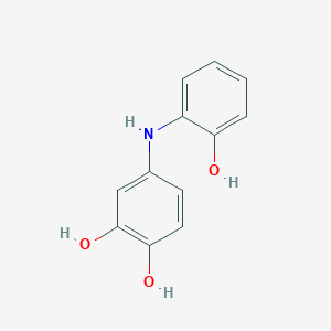 4-(2-Hydroxyanilino)benzene-1,2-diol