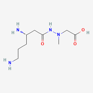 molecular formula C9H20N4O3 B13945071 3-Epi-Deoxynegamycin 