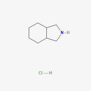 molecular formula C8H16ClN B1394509 Octahydro-1H-isoindole hydrochloride CAS No. 6949-87-7