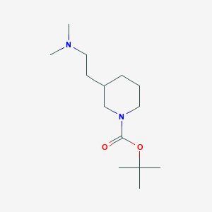 tert-Butyl 3-(2-(dimethylamino)ethyl)piperidine-1-carboxylate