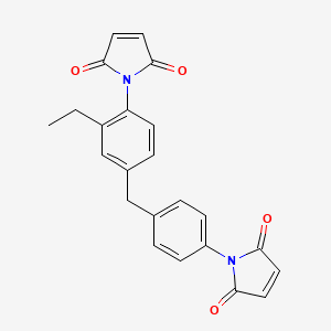 1-(4-((4-(2,5-Dihydro-2,5-dioxo-1H-pyrrol-1-yl)-3-ethylphenyl)methyl)phenyl)-1H-pyrrole-2,5-dione