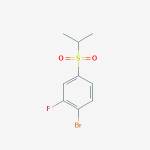 1-Bromo-2-fluoro-4-(isopropylsulfonyl)benzene