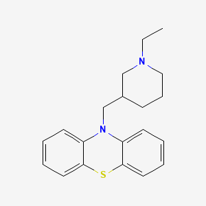 Phenothiazine, 10-((N-ethyl-3-piperidyl)methyl)-