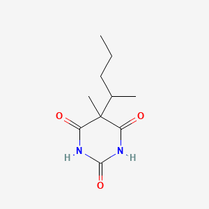 Barbituric acid, 5-methyl-5-(1-methylbutyl)-