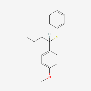 Anisole, p-(1-(phenylthio)butyl)-