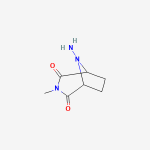 8-Amino-3-methyl-3,8-diazabicyclo[3.2.1]octane-2,4-dione