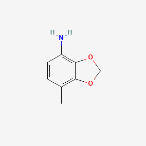 7-Methylbenzo[d][1,3]dioxol-4-amine