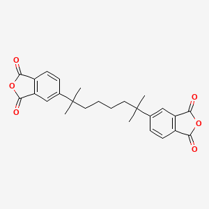 1,3-Isobenzofurandione, 5,5'-(1,1,6,6-tetramethyl-1,6-hexanediyl)bis-