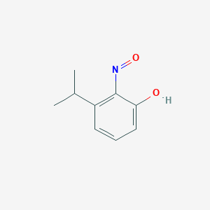 2-Nitroso-3-(propan-2-yl)phenol