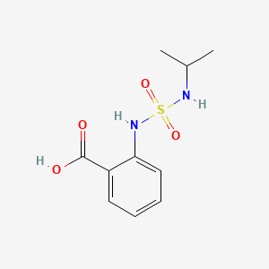 Benzoic acid, 2-[[[(1-methylethyl)amino]sulfonyl]amino]-