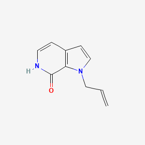 molecular formula C10H10N2O B1394537 1-allyl-1,6-dihydro-7H-pyrrolo[2,3-c]pyridin-7-one CAS No. 1351399-15-9
