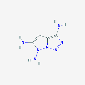 6H-Pyrazolo[1,5-c][1,2,3]triazole-3,5,6-triamine