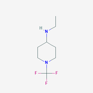 N-ethyl-1-(trifluoromethyl)piperidin-4-amine