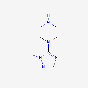 1-(1-Methyl-1H-1,2,4-triazol-5-yl)piperazine