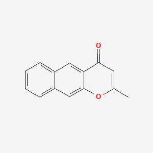 4H-Naphtho[2,3-b]pyran-4-one, 2-methyl-