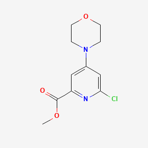 Methyl 6-chloro-4-morpholinopicolinate