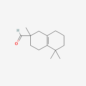 1,2,3,4,5,6,7,8-Octahydro-2,5,5-trimethylnaphthalene-2-carbaldehyde