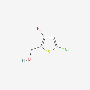 (5-Chloro-3-fluorothiophen-2-yl)methanol