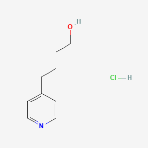 molecular formula C9H14ClNO B1394565 4-(4-Pyridyl)-1-butanol hydrochloride CAS No. 90642-84-5