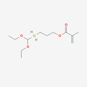 3-(Diethoxymethylsilyl)propyl 2-methyl-2-propenoate