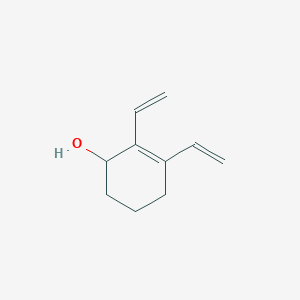 2-Cyclohexen-1-ol, 2,3-diethenyl-(9CI)