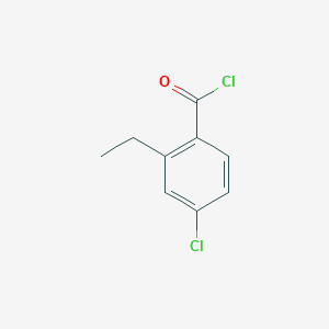 4-Chloro-2-ethylbenzoyl chloride