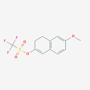 6-Methoxy-3,4-dihydronaphthalen-2-yl trifluoromethanesulfonate