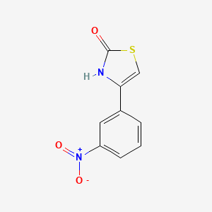 4-(3-Nitrophenyl)-1,3-thiazol-2(3H)-one