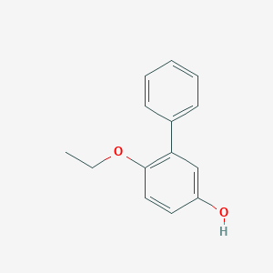 molecular formula C14H14O2 B13945728 6-Ethoxy-[1,1'-biphenyl]-3-ol 