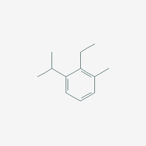 2-Ethyl-1-methyl-3-(propan-2-yl)benzene