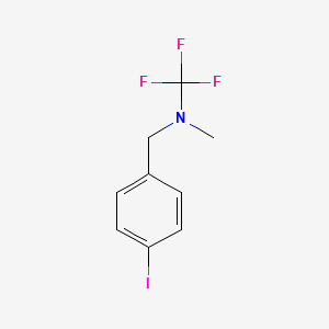 1,1,1-trifluoro-N-(4-iodobenzyl)-N-methylmethanamine