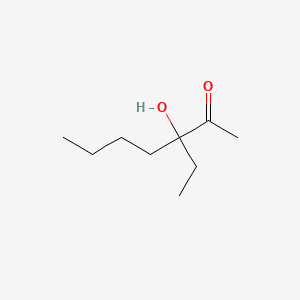 3-Ethyl-3-hydroxy-2-heptanone