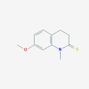 7-methoxy-1-methyl-3,4-dihydroquinoline-2(1H)-thione