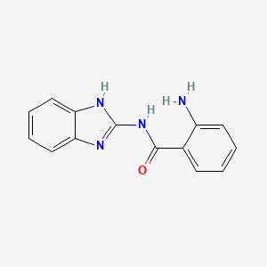 2-amino-N-(1H-benzimidazol-2-yl)benzamide